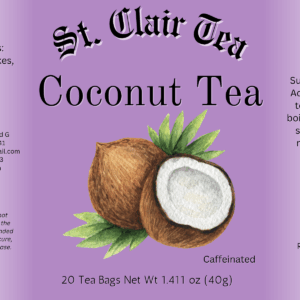 coconut tea ( 20 tea bags)