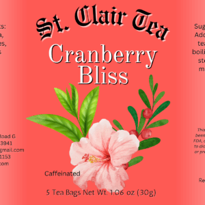 Cranberry Bliss (5 tea bags)