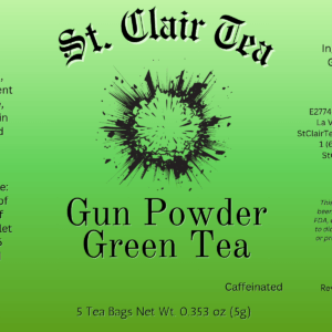 Gunpowder Green Tea (5 Tea bags)