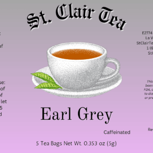 Earl Grey  (5 tea bags)