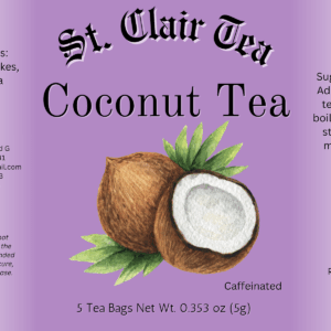 Coconut tea ( 5 tea bags )